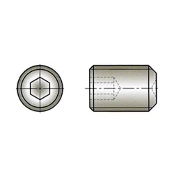Set Screw, Unf 5/16-24, Yg-1 Tool Co, Mfr#: ZZ003